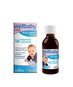 Vitabiotics Wellbaby Multi-vitamin Liquid (150 ml)