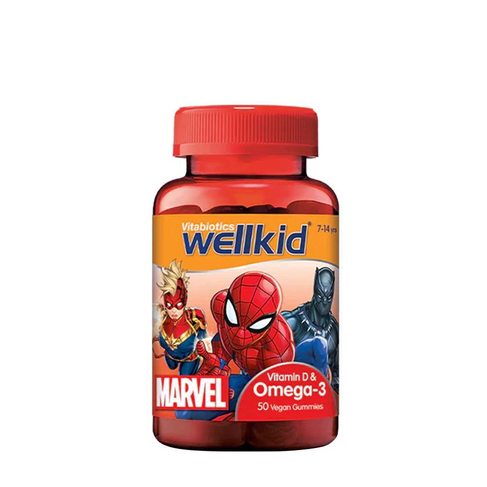 Vitabiotics Wellkid Marvel Omega-3 (50 Gummies)