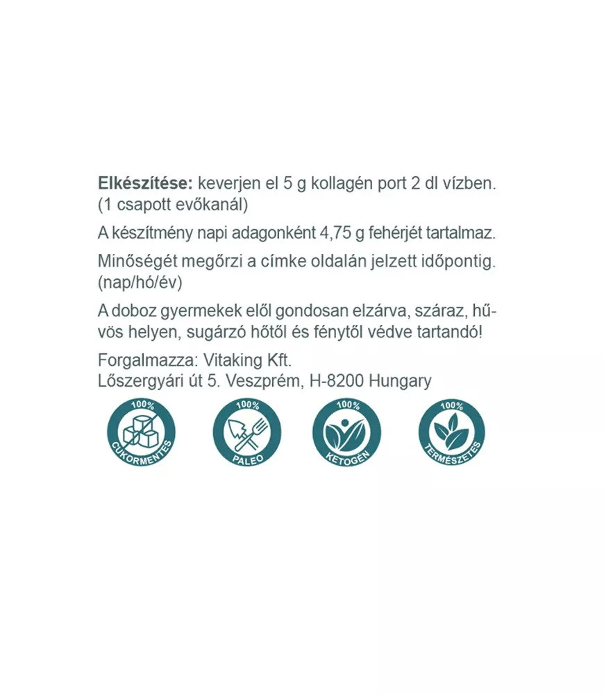 Vitaking - Fischkollagen 150 g – Bild 3