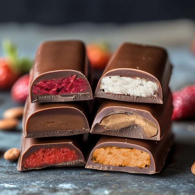 Vitalvibe - Schokoriegel mit Erdbeere – Bild 4