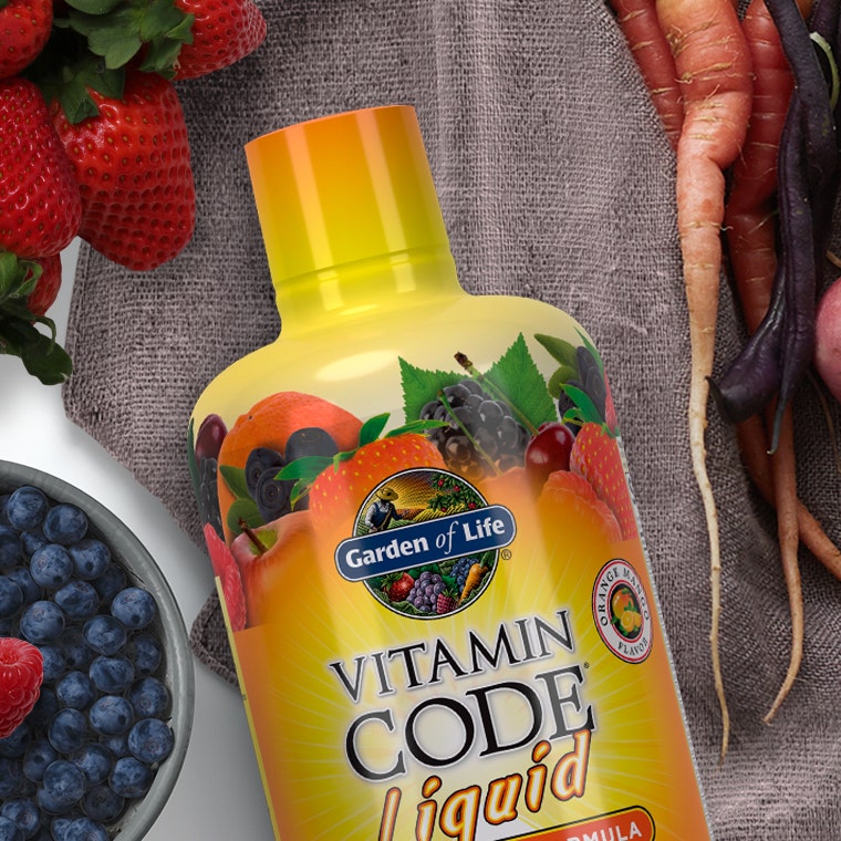Garden of Life - Vitamin Code Flüssiges Multivitamin, Orange-Mango - 900 ml – Bild 10