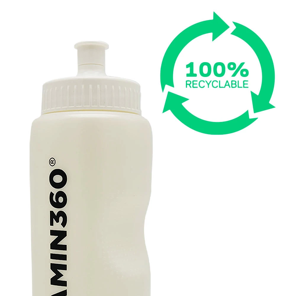 Vitamin360 - Trinkflasche Weiß (1000 ml) – Bild 9