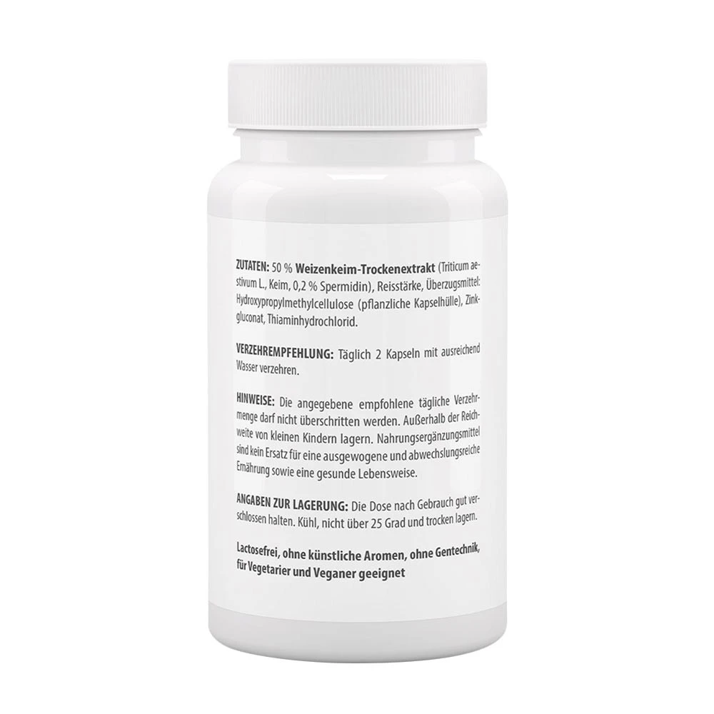 Vitaworld - Spermidin Plus (60 Kapseln) – Bild 3