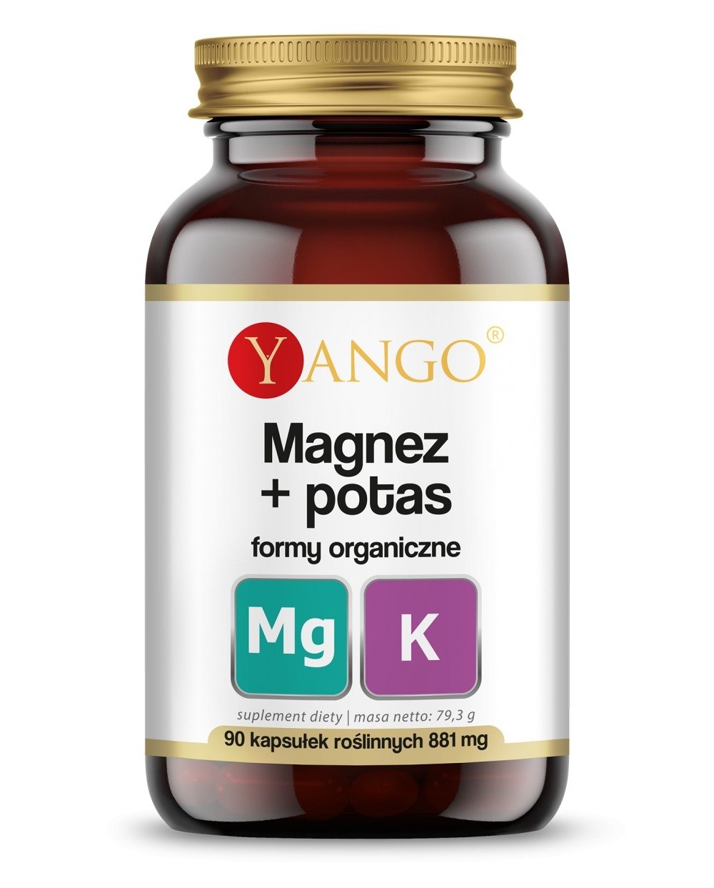 YANGO Magnesium + Potassium (90 caps)