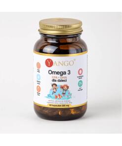 YANGO Omega 3 für Kinder EPA + DHA (60 Kapseln)