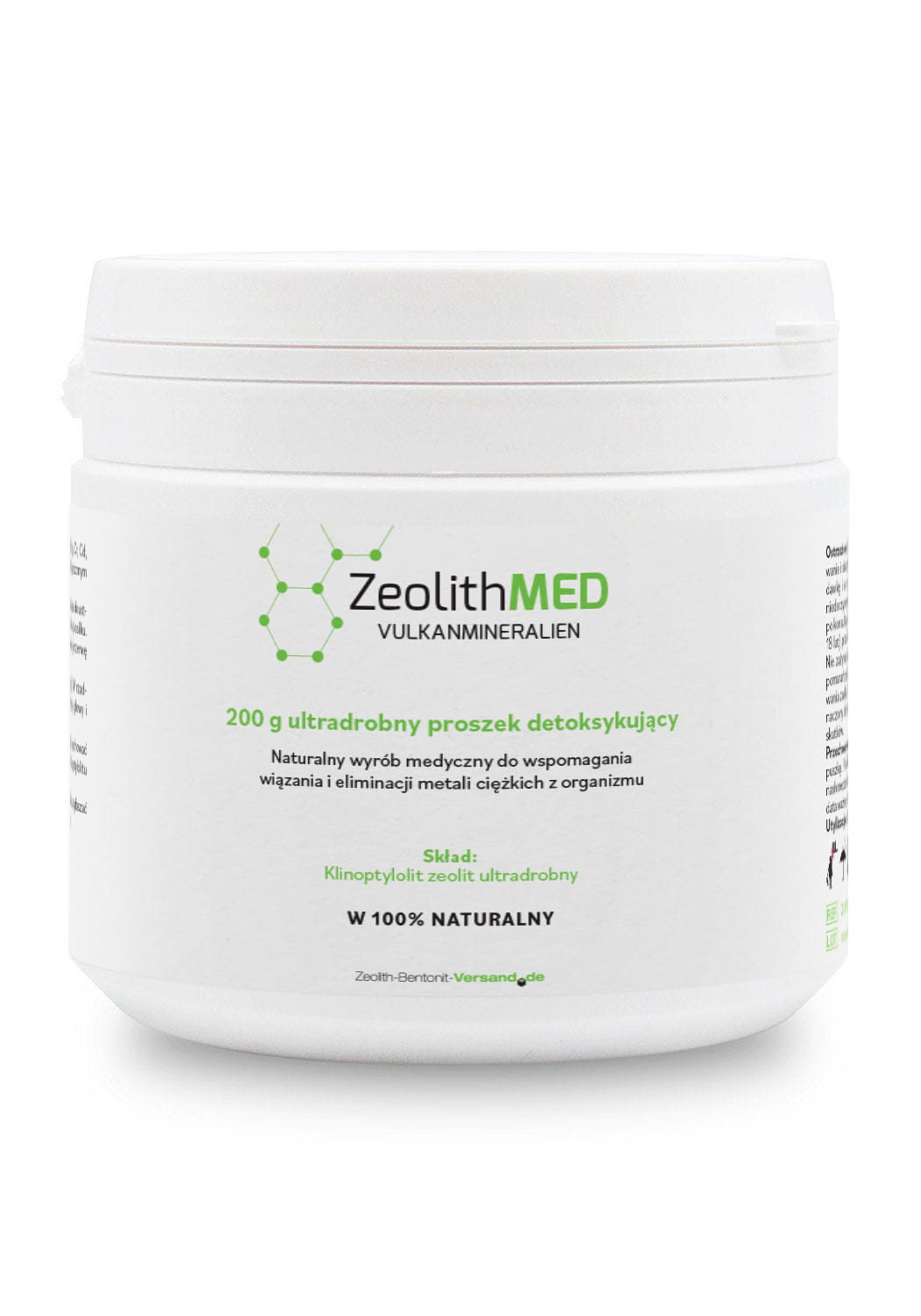 ZEOLITHMED Ultrafine Micronised Medical Zeolite (200 g)