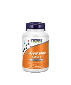 NOW L-Cystein 500 mg (90 pflanzliche Kapseln)