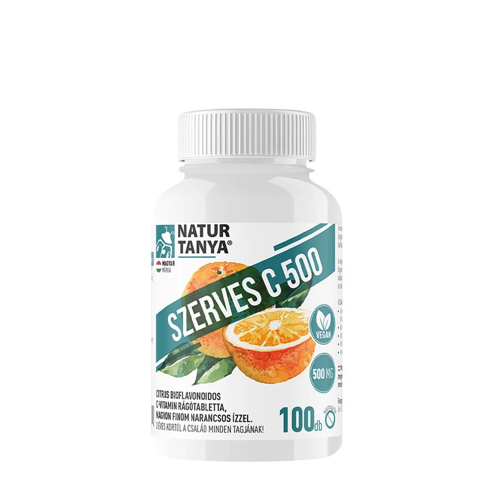 Natur Tanya Organic C 500 (100 Chewable Tablets