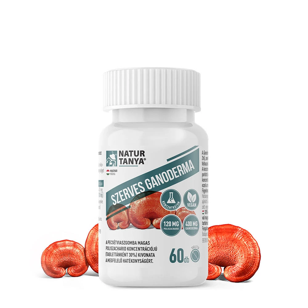 Natur Tanya - Natur Tanya Bio-Ganoderma (60 Tabletten) – Bild 2
